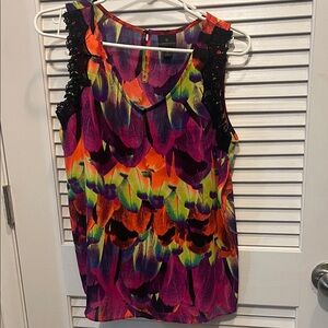 Worthington Colorful Sleeveless Tank Top